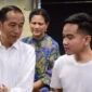 Presiden Joko Widodo bersama putranya  Calon Wakil Presdien, Gibran Rakabuming Raka. (Dok. Presidenri.go.id)
