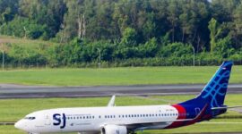 Maskapai Penerbangan Sriwijaya Air. (Facebook.com/@Sriwijaya Air)

