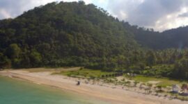 Desa Kelawi di Kecamatan Bakauheni, Kabupaten Lampung Selatan menyimpan potensi sebagai desa wisata melalui inovasi agrowisata hingga meraih penghargaan Desa BRILiaN Hijau 2023 oleh BRI. (Dok. BRI)