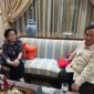 Pertemuan Presiden Prabowo Subianto dengan mantan Presiden Megawati Soekarnoputri. (X.com @bang_dasco)

