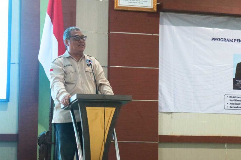 Foto : PROPAMI Surabaya Raya resmi dilantik, membuka jalan lahirnya profesional pasar modal baru melalui edukasi, kolaborasi, dan penguatan kompetensi investasi nasional. (doc.PROPAMI)